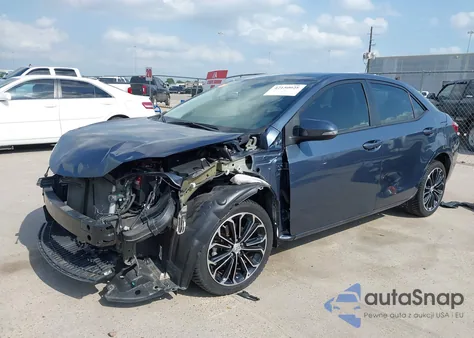 2016 Toyota Corolla S Plus из США, поврежденный, VIN 5YFBURHE2GP542170